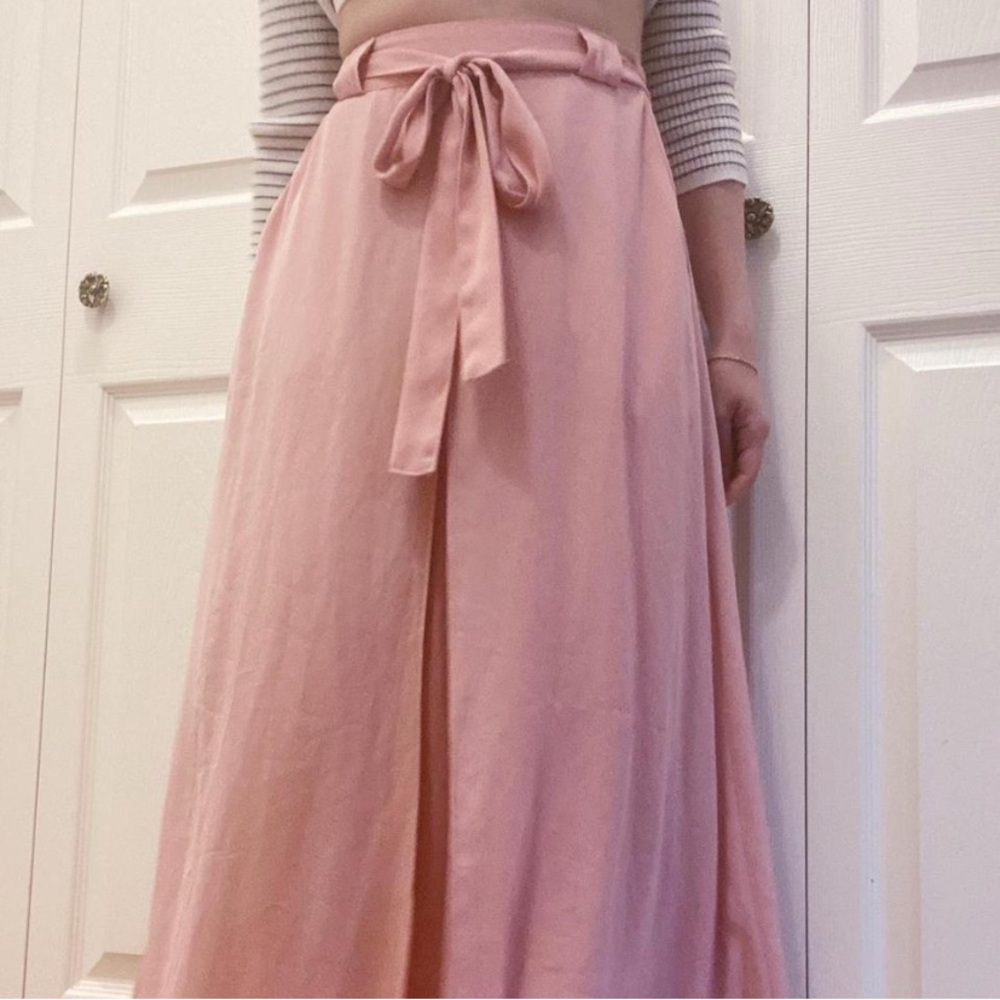 Forever 21 Blush Maxi Skirt